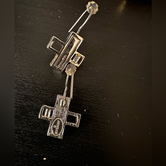 Authentic Givenchy earrings 80s - Picture 2 of 2